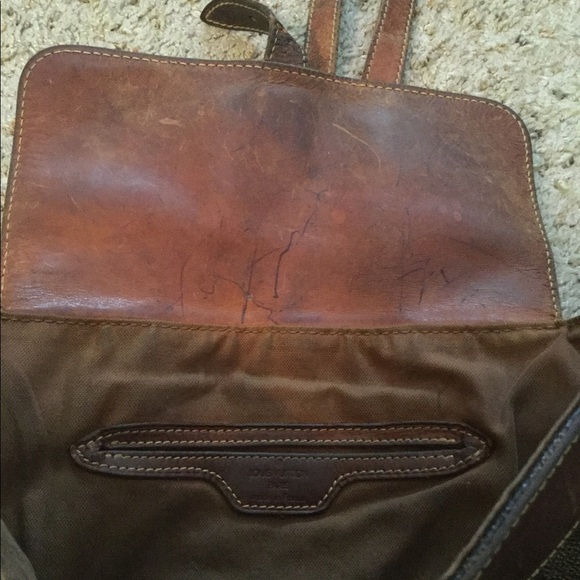 LOUIS VUITTON DAMIER CENTENAIRE VINTAGE BACKPACK LEATHER SHOULDER PURSE BAG Y2K - Picture 6 of 14